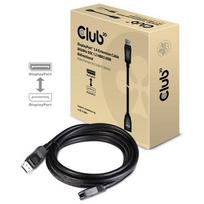 Club3D DisplayPort 1.4 Extension Cable, 8K@60Hz, DSC 1.2, HBR3, HDR, Bidirectional, M/F, 3m/9.84ft