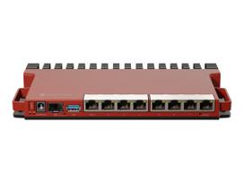 MikroTik | Router | L009UiGS-RM | No Wi-Fi | 10/100/1000Mbit/s | Ethernet LAN (RJ-45) ports 8 | Mesh Support No | MU-MiMO No | No mobile broadband |