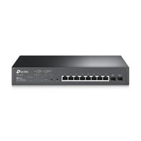 TP-LINK | JetStream 10-Port Gigabit Smart PoE Switch | TL-SG2210MP | Managed L2 | Rackmountable | SFP ports quantity 2 | PoE+ ports quantity 8 | Power