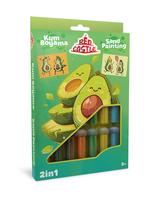 Red Castle kūrybinis smėlio rinkinys 2in1, Avokadai
