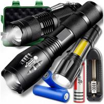 3 LED taktinių žibintuvėlių rinkinys Omna