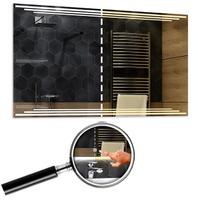 Apšviestas veidrodis „Alasta“ „Birma“ „Dual LED“ 140x60 cm su jutikliniu jungikliu