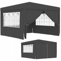 Sodo paviljonas, prekybos palapinė altana 300 x 300 cm 4 sienelės langai užtrauktukas