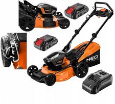 Neo Tools akumuliatorinė vejapjovė bešepetėlinė 36V 2X2AH