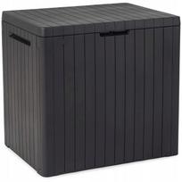 Keter City 113l sodo ir balkono daiktadėžė pagalvėms bei antklodėms