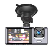 XO kamera automobiliui XJ03 priekinis galinis registratorius FullHD juodas