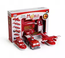 Konstrukcinis rinkinys Popular Playthings Mix or Match Vehicles Fire and Rescue