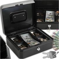 Didelė metalinė pinigų dėžutė monetoms banknotams didelis seifas slėptuvė xxxl