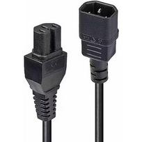 Lindy Power Cable Extension, C14 to C15, 2m 30314