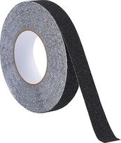 DGN neslystanti lipni juosta, 2,5 cm x 20 m, neslystanti lipni juosta, didelis sukibimas, neslystančios lipnios juostelės, lipni juosta laiptų pakopoms, lipni neslystanti juosta laiptų pakopoms, juoda