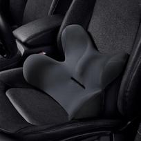 Ergonominė automobilinė juosmens pagalvėlė, juosmens atrama iš „Memory Foam“ putų, nugaros pagalvėlė, užpildo tarpą tarp sėdynės ir atlošo, idealiai tinka automobiliui, biuro kėdėms ir neįgaliųjų vežimėliams (juoda)