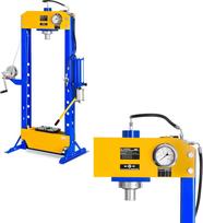 MSW Hidraulinis ir pneumatinis dirbtuvių presas 50T 624 bar WP-50T-P