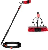 Ulsonix Teleskopinė šluota su vandens jungtimi langų ir plokščių paviršių valymui, plotis 35 cm, ilgis 165–540 cm