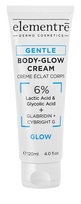 ELEMENTRE 6% Lactic & Glycolic Acid kūno kremas, 120 ml