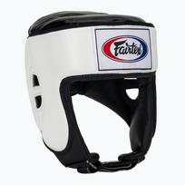 Bokso šalmas Fairtex Muay Thai & Kickboxing Competition white