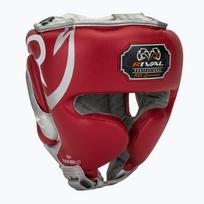 Bokso šalmas Rival RHG100 Professional Headgear red/silver/grey