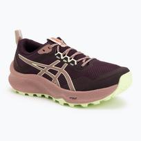 Moteriški bėgimo batai Asics Trabuco Terra 3 Dark Aubergine/Illuminate Yellow