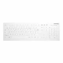 CHERRY AK-C8112 Medicininė belaidė klaviatūra 2.4 GHz šviesiai pilka