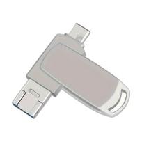 USB laikmena 3-in-1 USB Atminties Raktas,  Sidabrinis