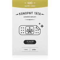 Konopný táta Patches 600 mg CBD Šildantis pleistras su CBD 30 vnt.