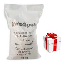Silikoninis kačių kraikas Smėlis Lavender 13kg + STAIGMENA KATEI