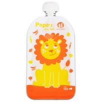 Petite&Mars Papoo maišelis maistui Lion 6x150 ml