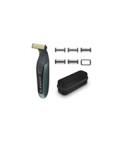 Rowenta Beard Trimmer | TN6044E0 | Cordless | Number of length steps 6 | Wet & Dry | Black/Green