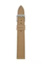 Recycled leather belt, light brown, 20 mm