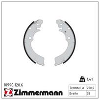Stabdžių trinkelių komplektas ZIMMERMANN 10990.120.6