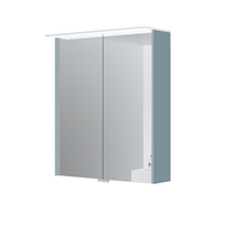 Veidrodis Kame Loft 60 su 2 veidrodinėmis durimis, LED apšvietimu ir jutikliu Stone Blue MC3DML/60-70/D35-LFT