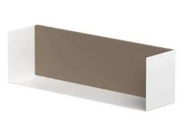 Vonios kambario lentyna Kame Loft 40cm Grafitas / Baltas AC1701-40/D27/WH