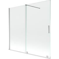 Mexen Velar 2-durų stumdomas vonios ekranas 170 x 150 cm, skaidrus, chromas - 896-170-000-01-01