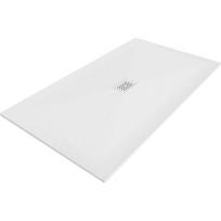 Mexen Hugo stačiakampis dušo padėklas SMC 180 x 100 cm, baltas, kaukė baltas - 42101018-W