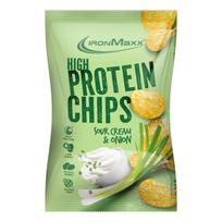 IronMaxx High Protein Chips 60 g.Geriausia iki 2026-06-30 - Sea Salt skonis