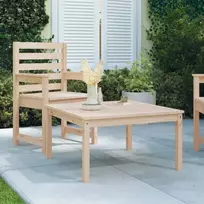 Sodo stalas, 82,5x82,5x45cm, pušies medienos masyvas