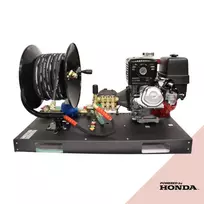 Variklio platforma su žarnos ritėmis GE1013XR, Honda GX390, 4200 psi / 290 bar