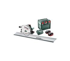 Akumuliatorinio diskinio pjūklo Metabo KT 18 LTX 66 BL (691172810) rinkinys, 18 V, 2 x 8 Ah, įkroviklis, liniuotė, lagaminas