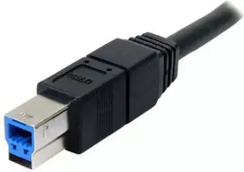 "StarTech 3m Black SuperSpeed USB 3.0 Cable A to B - M/M"