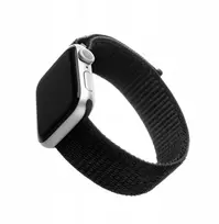 „FIXED“ nailono dirželis „FIXED Nylon Strap pro“ skirtas „Apple Watch“ 38/40/41 mm, juodos spalvos