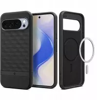 „Spigen“ „Spigen Parallax MagSafe“, matinė juoda – „Google Pixel 10 Pro“ / „Pixel 10“