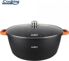 Puodas aliuminio su keramikos danga 23L 44x19cm HR-SCO-A0344A HEINNER