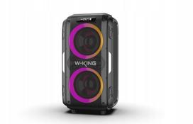 Belaidis „Bluetooth“ garsiakalbis „W-KING T9 Pro“, juodos spalvos