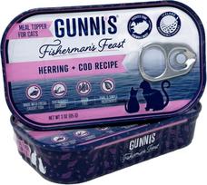 Gunnis - Toppers Herring & Cod, Cat - 85 g