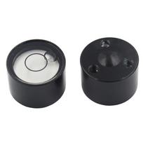 Gulsčiukas Burbuliukas Mini Mažas Vidurinis Stulpelis GPS Anglies Pluošto Stulpelis Niveliavimo Karoliukai Skersmuo 19 Aukštis 13.5mm black