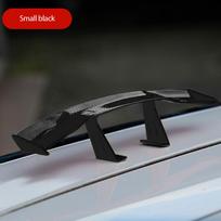 Automobilio mini uodegos sparnas, anglies pluošto išvaizda, modifikuotas uodegos sparnai, paprastas modelis, automatinis galinis aptakas, apdaila automobilių priedai