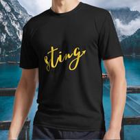 New Shirt Sting like a bee Logo Active T-Shirt Funny Size S to 5XL 2XL