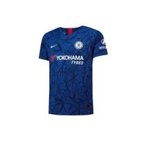 Nike Chelsea 19/20 Season Home Performance Short Sleeve Football Jersey Men Sports Jersey Blue AJ5255-495 L