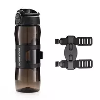 Rockbros S550H-1 700 ml termo gertuvė su magnetiniu laikikliu ir tvirtinimo dirželiu – juoda