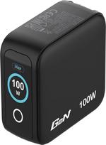 Verbatim - Mini GaN Charger 3-port 100W with Display