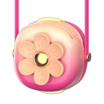Handheld Fan with Lanyard USB Charging Portable Neck Hanging Mini Fan Cute Summer Gadget for Travel Outdoor